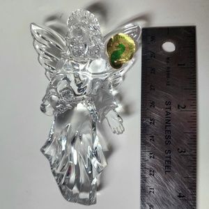 MINT-Collectable Waterford Crystal Angel Ornament